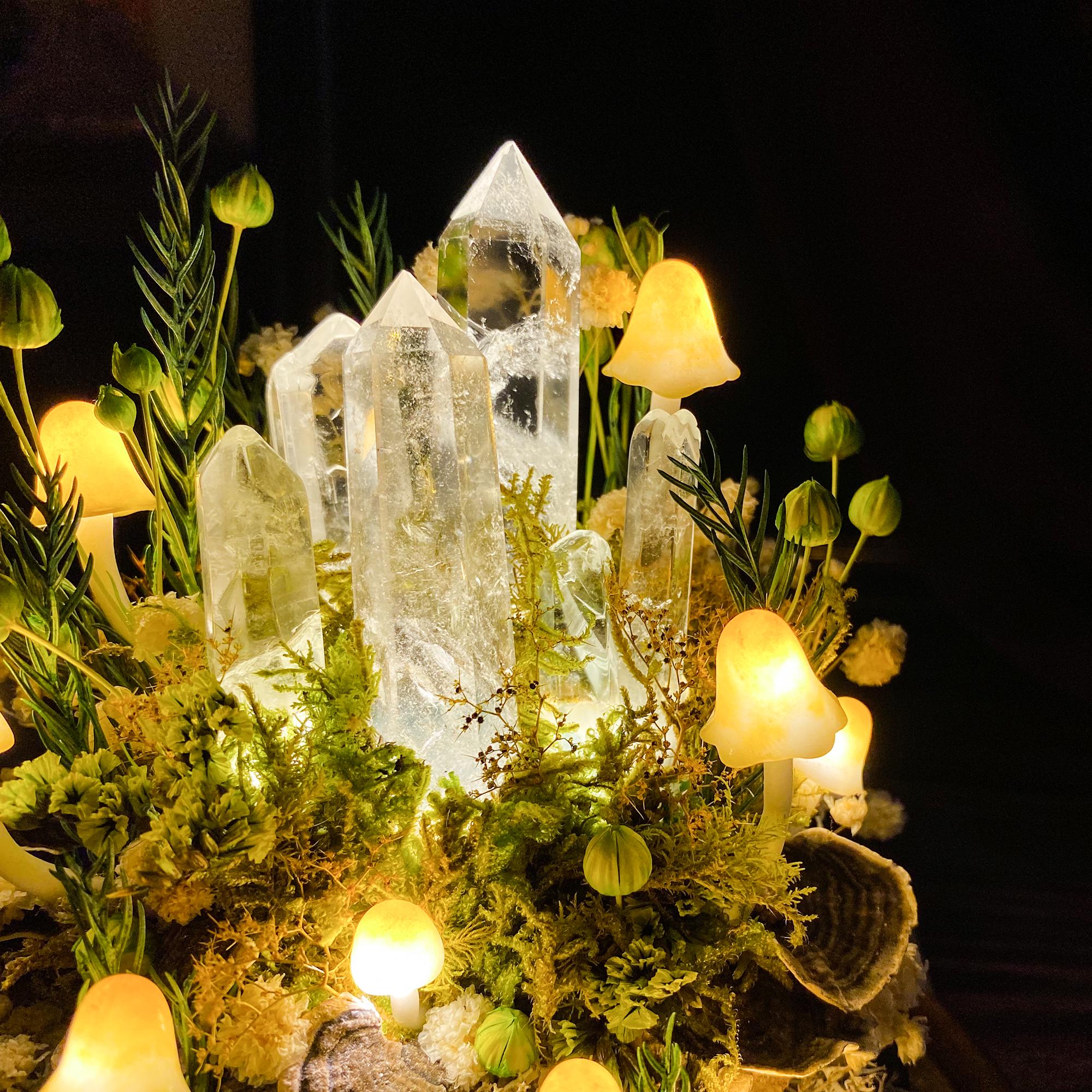 Glowing Crystal Pillars Night Light original gallery image 3