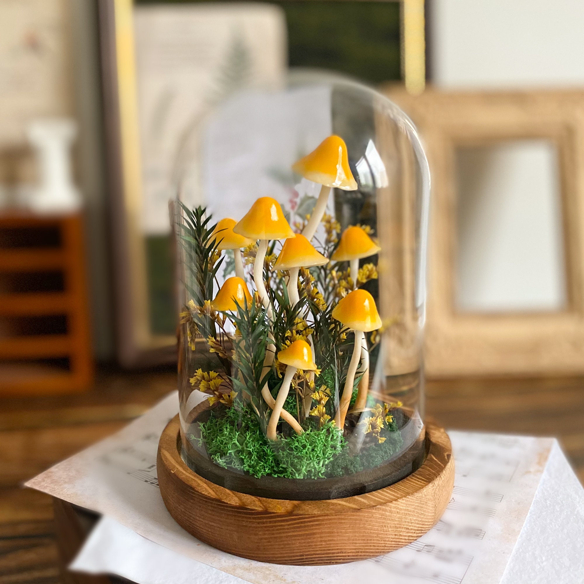 Enchanted Forest Mushroom Lamp original gallery image 6