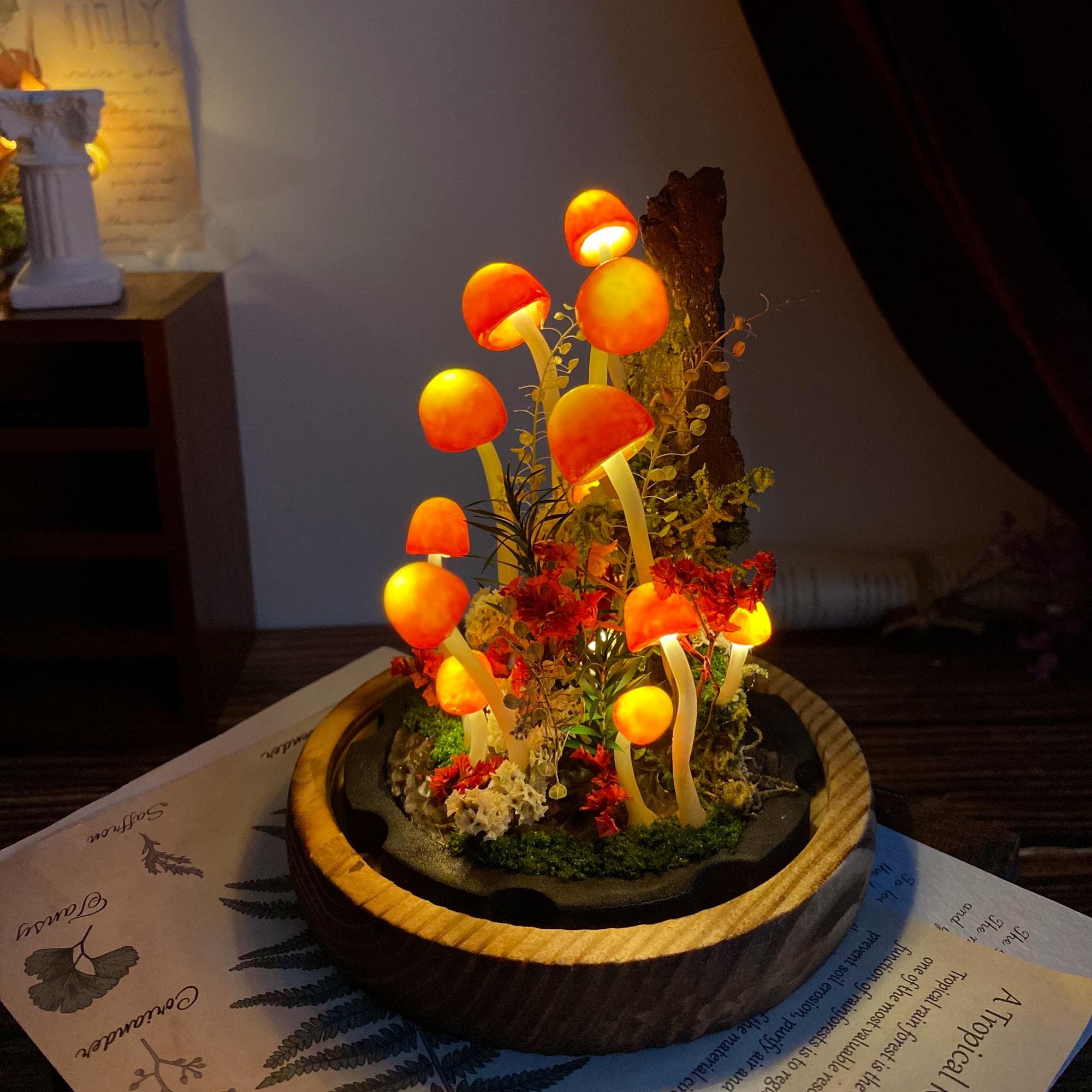Enchanted Mushroom Forest Night Light original gallery image 6