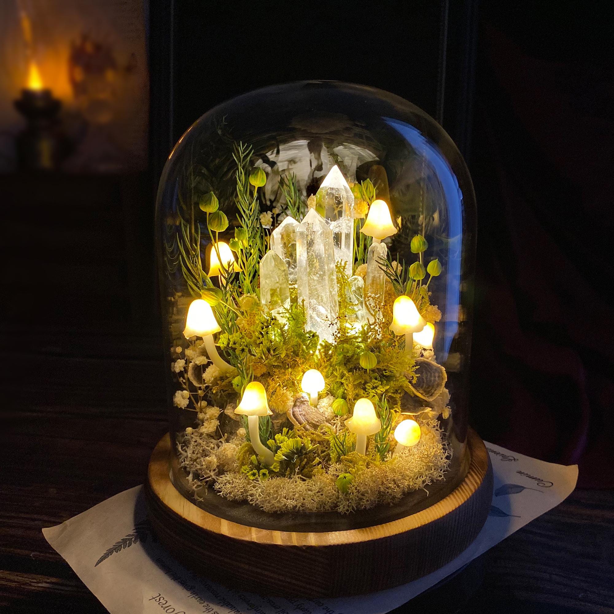 Glowing Crystal Pillars Night Light original gallery image 6