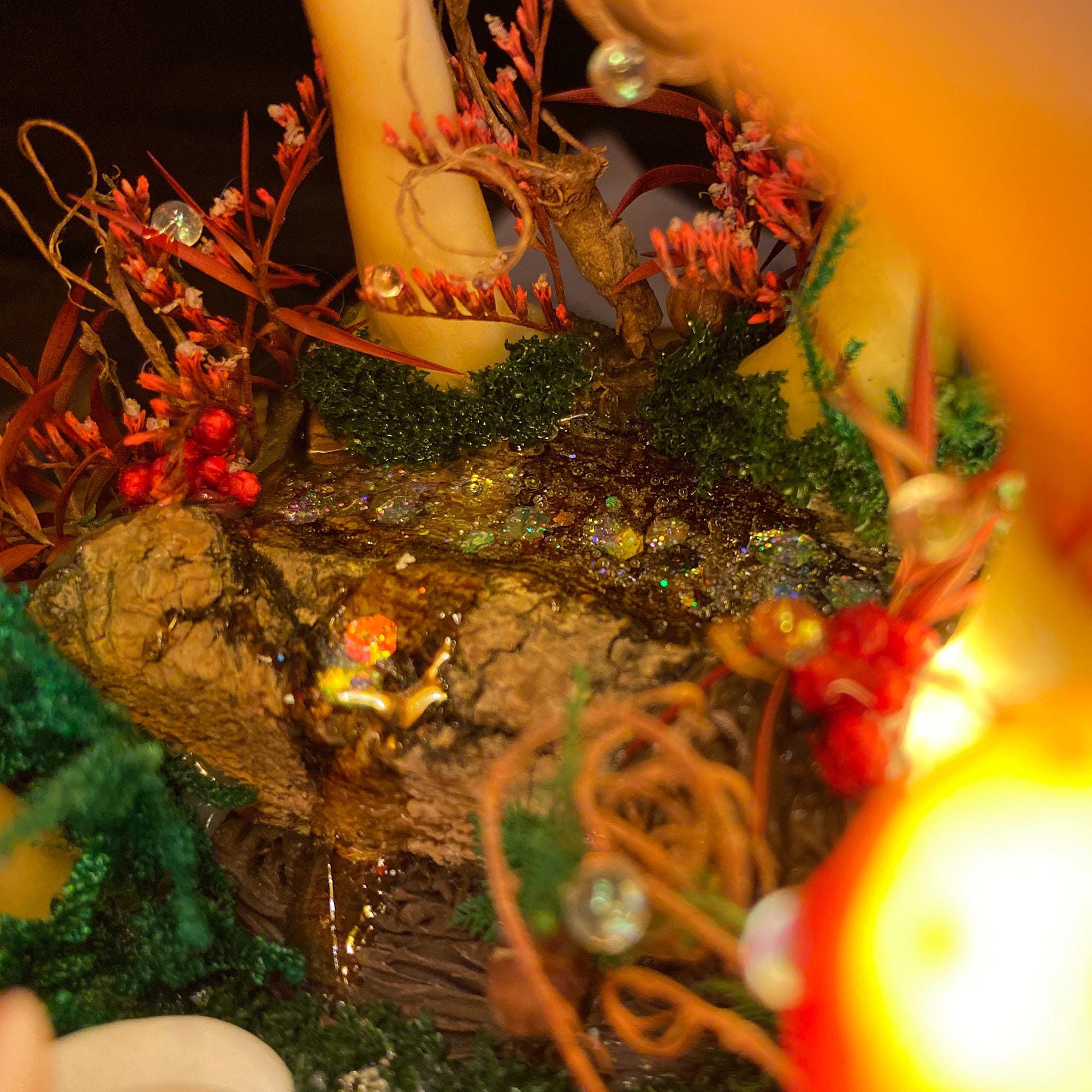 Magical Mushroom Night Light with Cat original gallery image 6