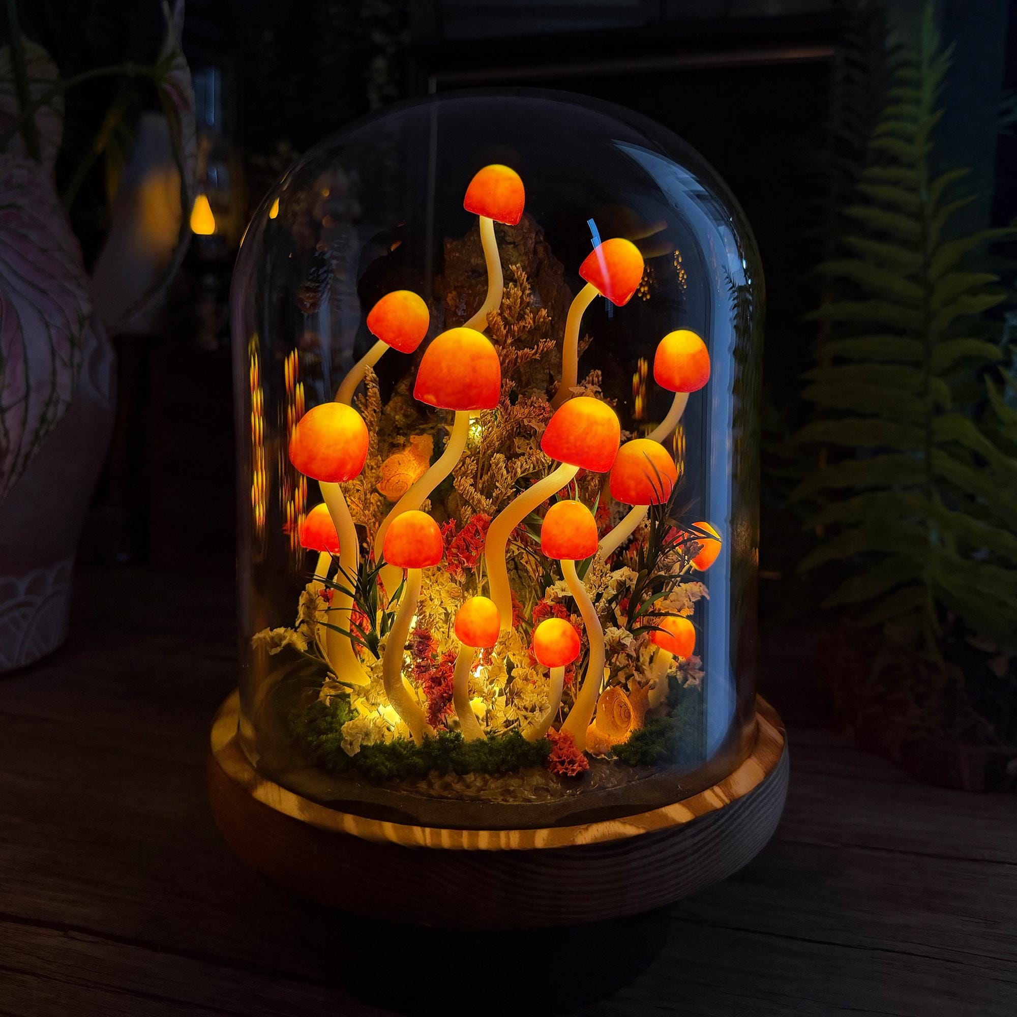 Handmade Large Mushroom Lamp original gallery image 6