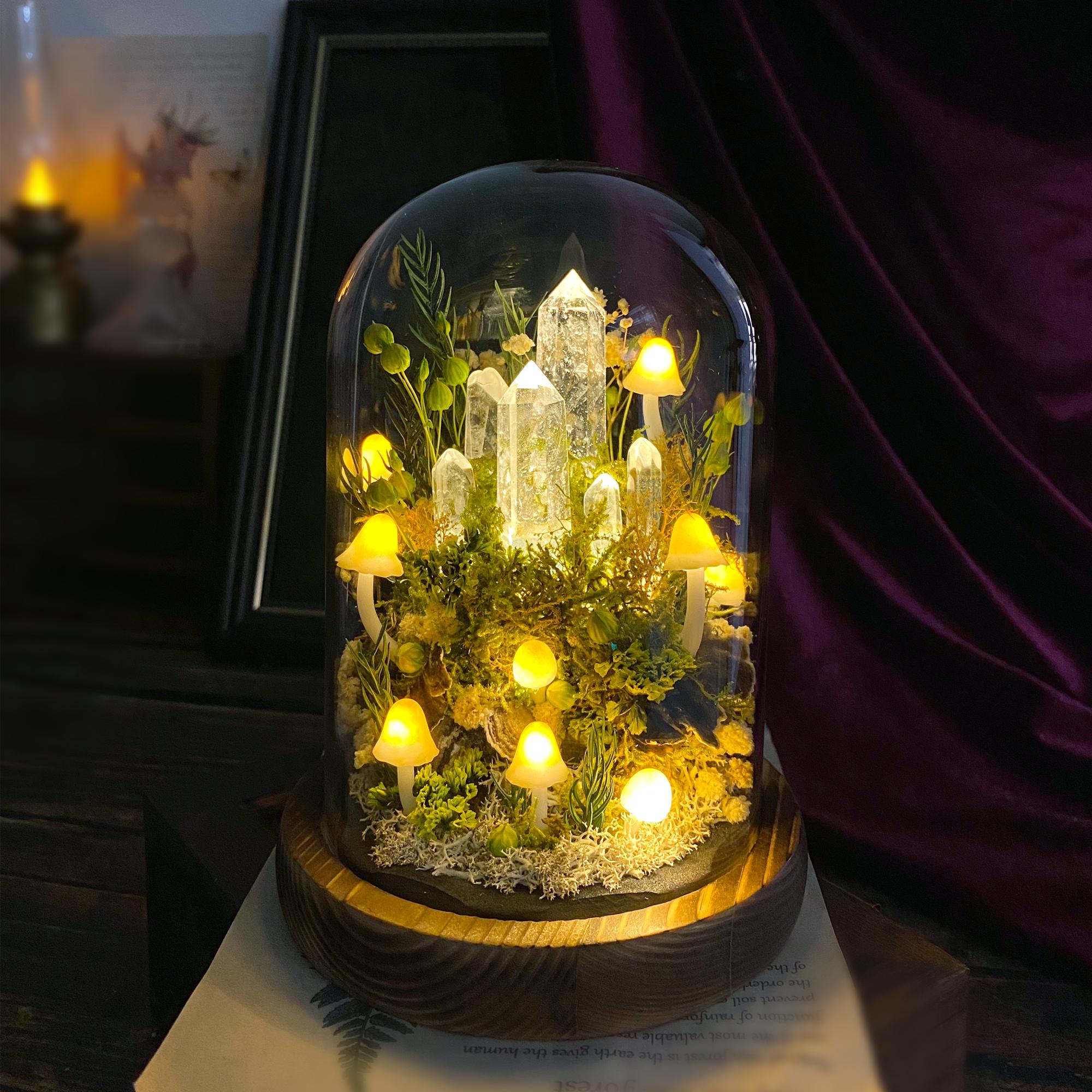 Glowing Crystal Pillars Night Light original gallery image 7